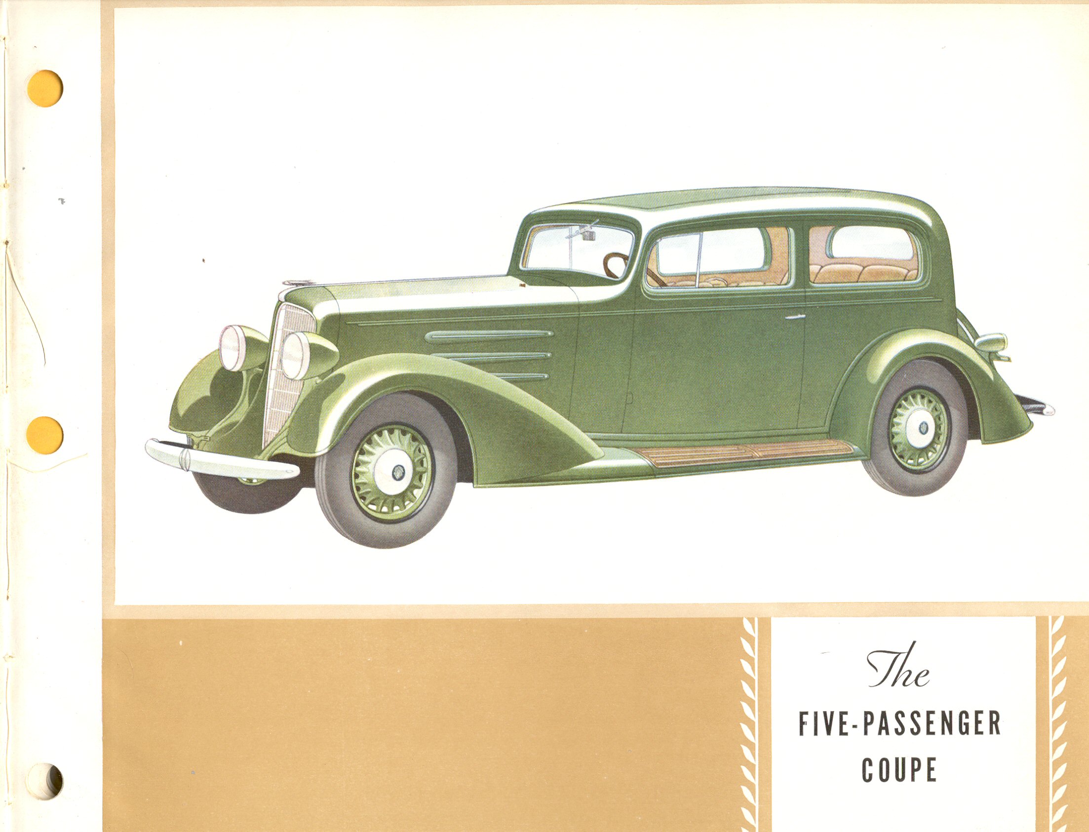 1933 Oldsmobile Motor Cars Booklet Page 52